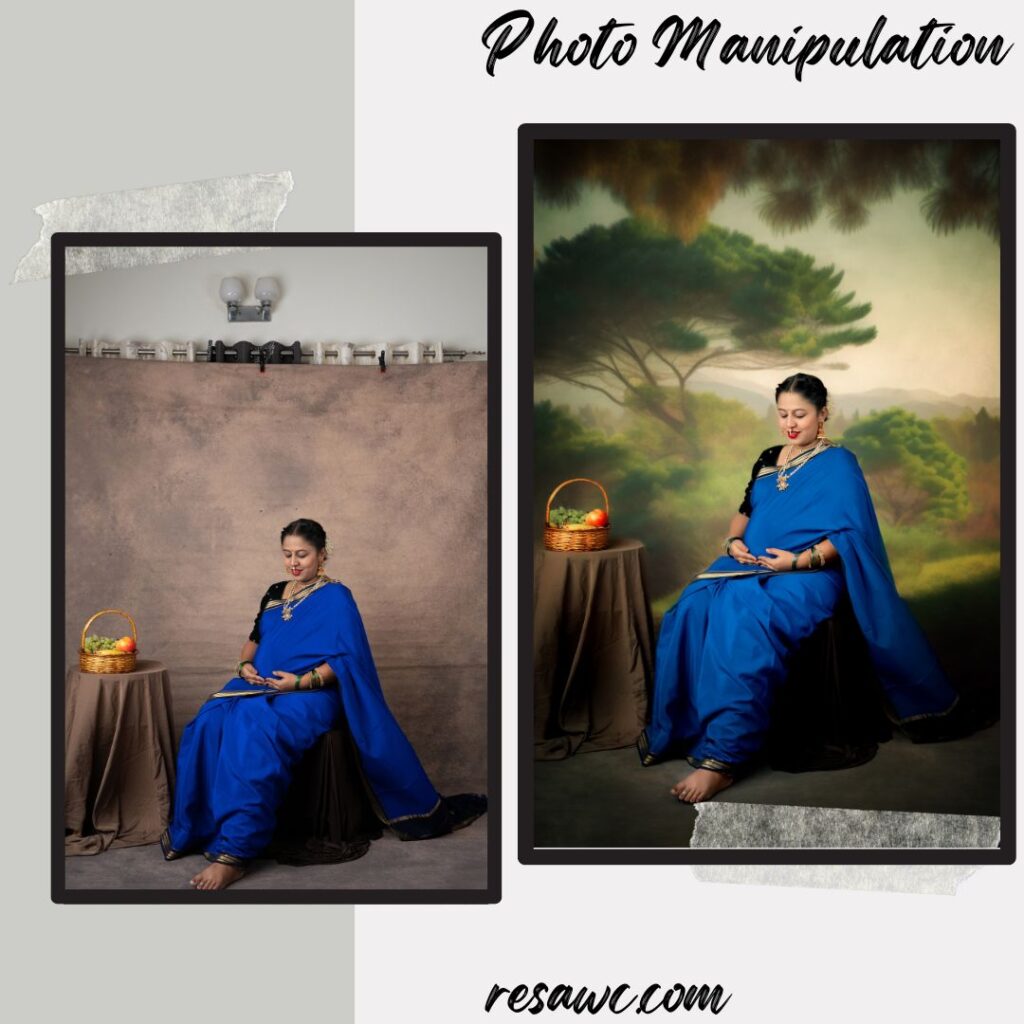 Photo manipulation by resawc
