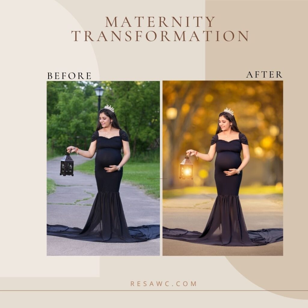 Maternity editing by resawc